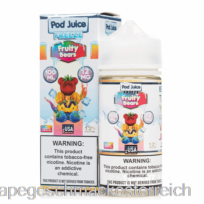 Fruchtige Bären Einfrieren – Schotensaft – 100 Ml, 6 Mg Vape-Geschmack